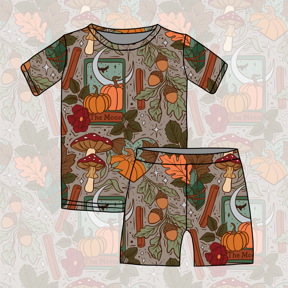 Witching Hour Short Sleeve Pajamas