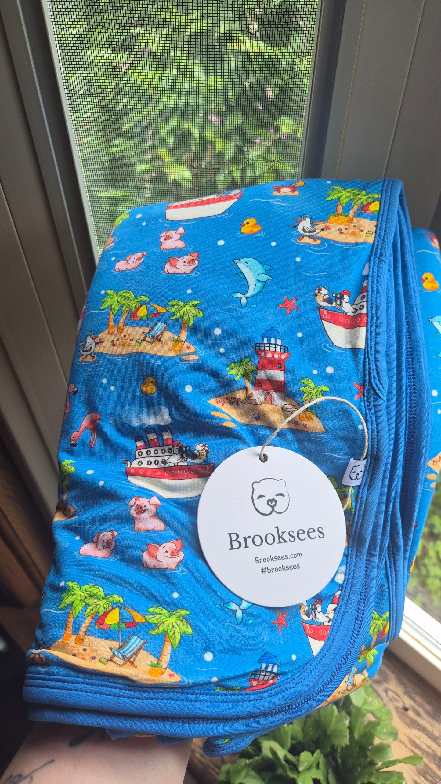 50x50 BRAND NEW Triple Layer Bamboo Blanket