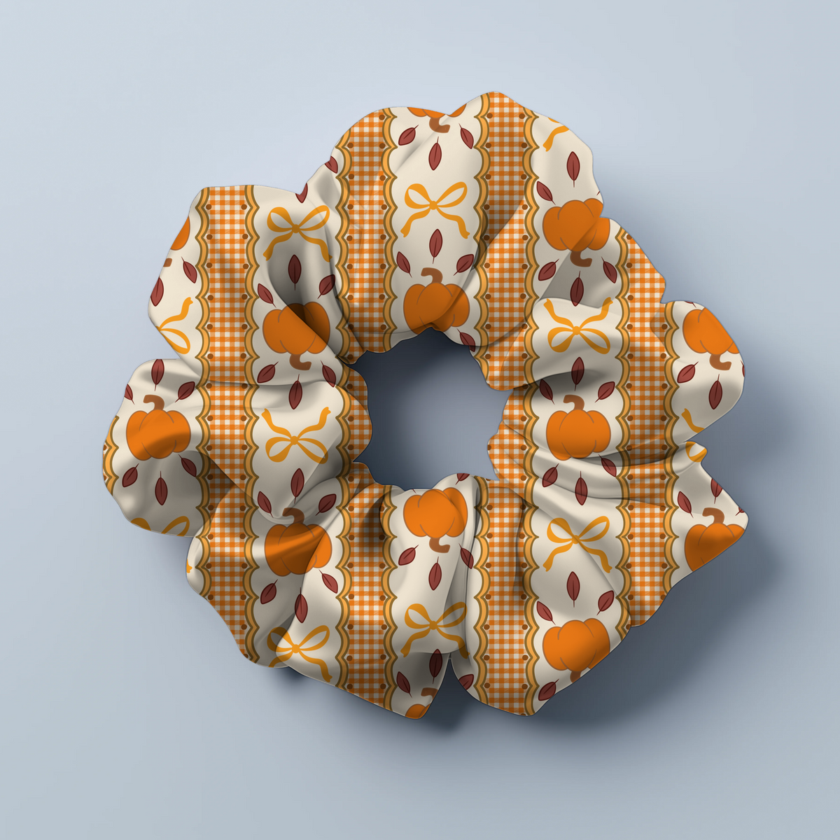 Autumn Darling Bamboo Scrunchie