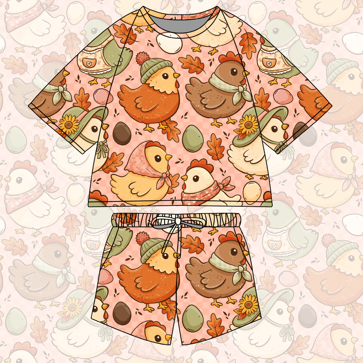Cozy Cluck Lounge Set