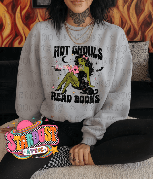 Hot Ghouls Read Books Shirt - Stardust Attic