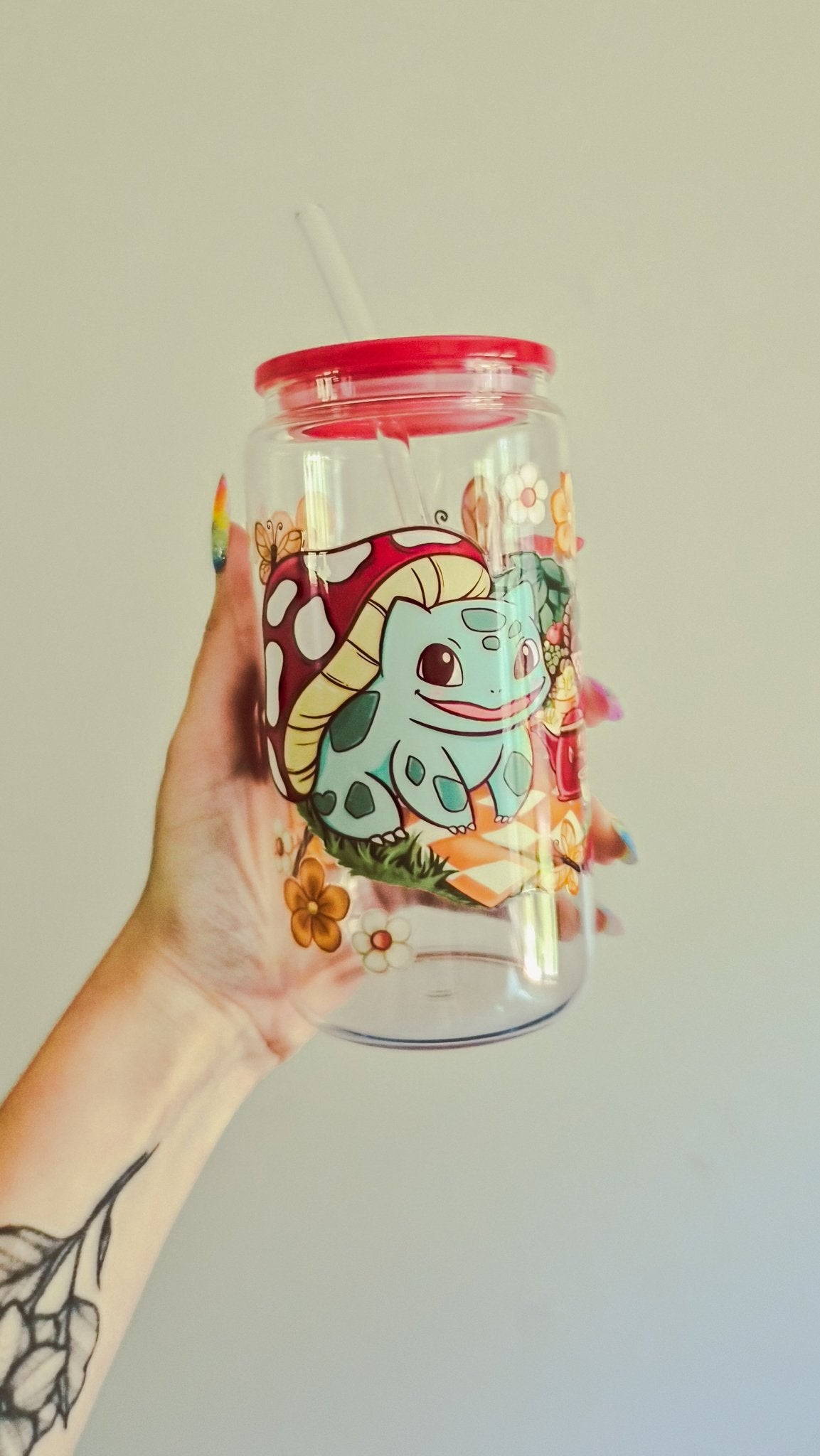 Mushroom Bulbasaur Cup - Stardust Attic