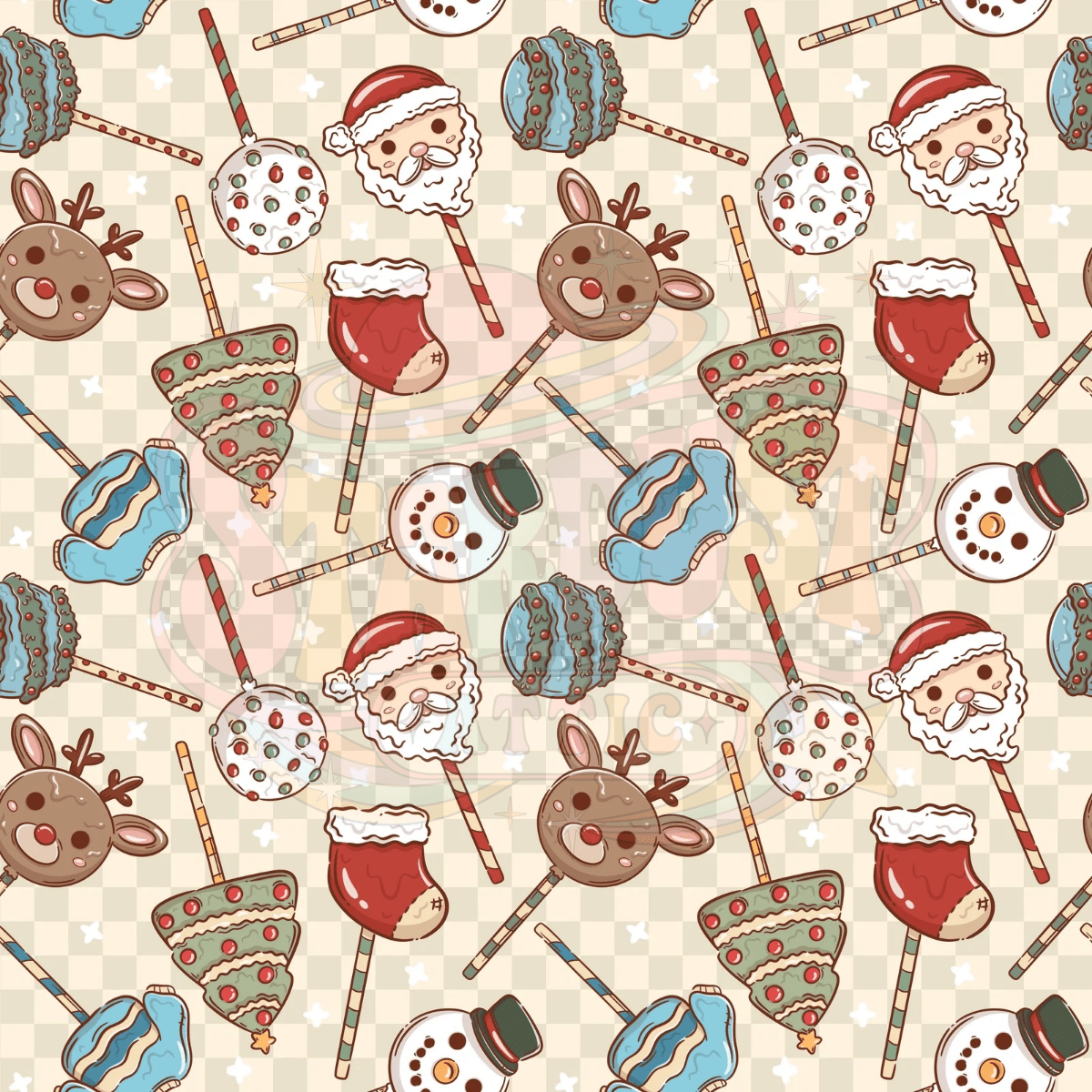 Poppin' Around the Christmas Tree Bamboo Pajamas - Stardust Attic
