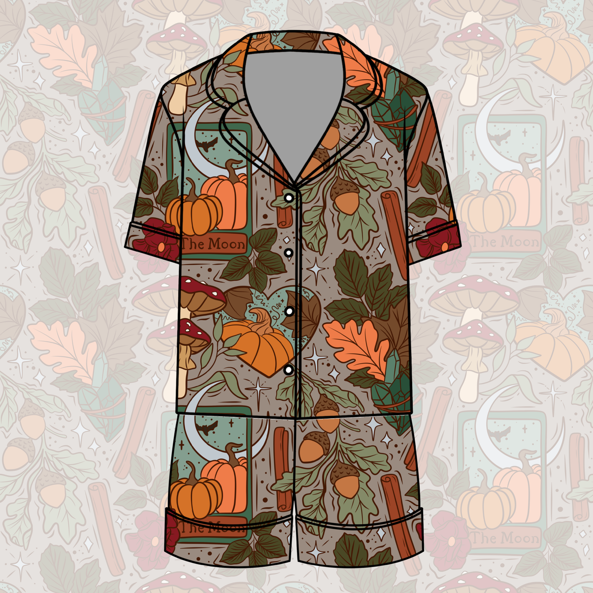 Witching Hour Button Down Pajamas