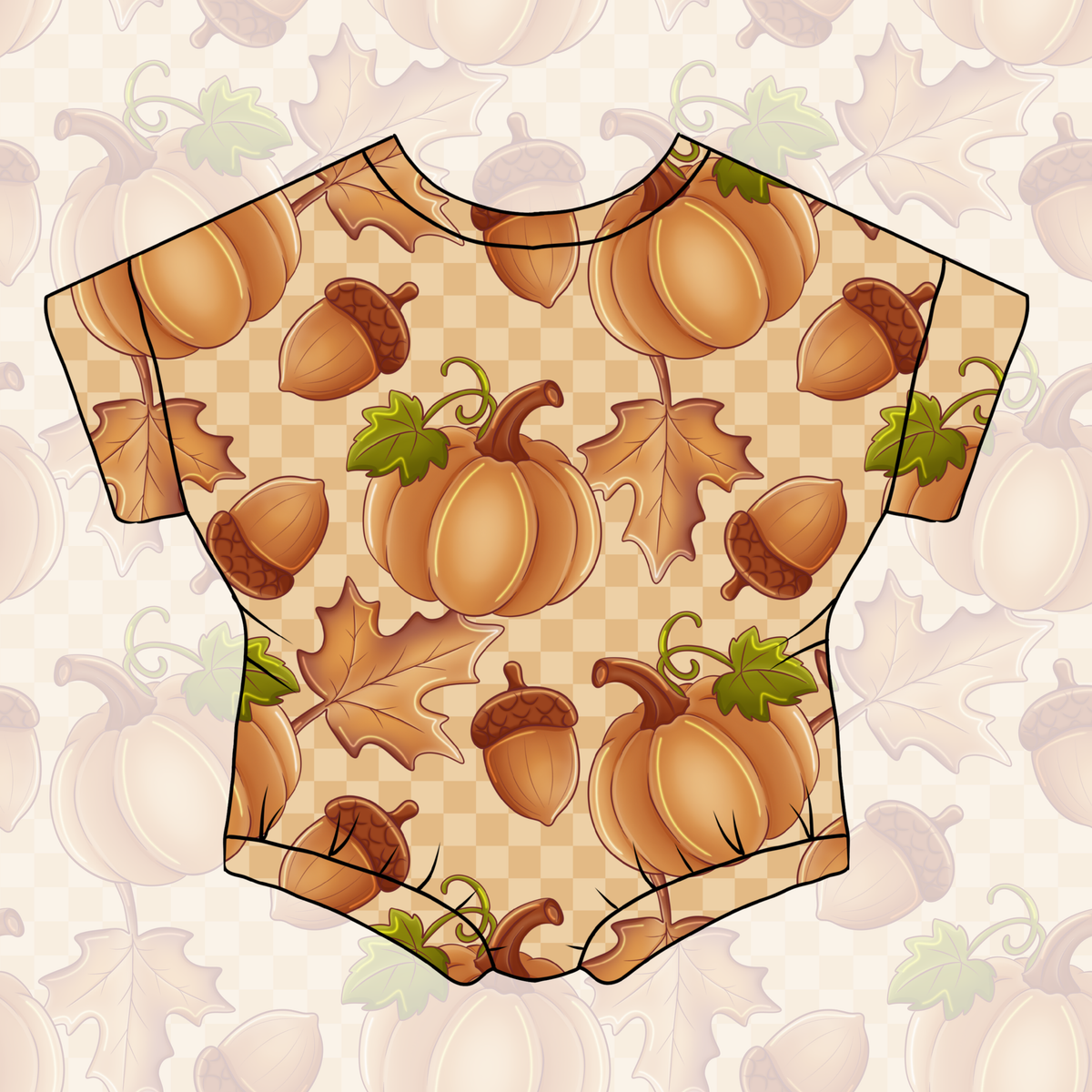 Autumn Orchard Bubble Romper