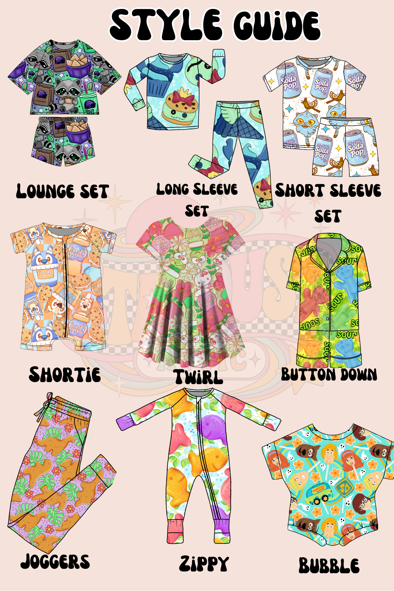 626 Treats Bamboo Loungewear