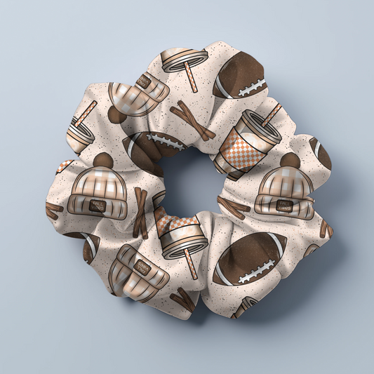 Touchdown Cutie Bamboo Scrunchie