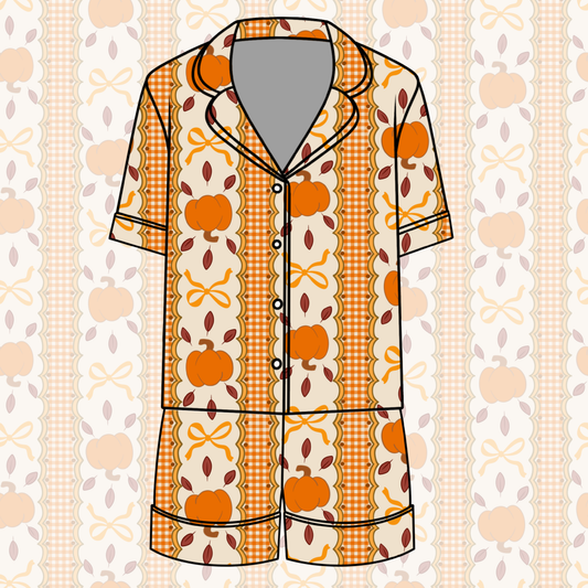 Autumn Darling Button Down Pajamas