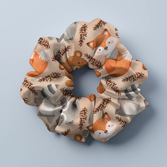 Pinecone Pals Bamboo Scrunchie