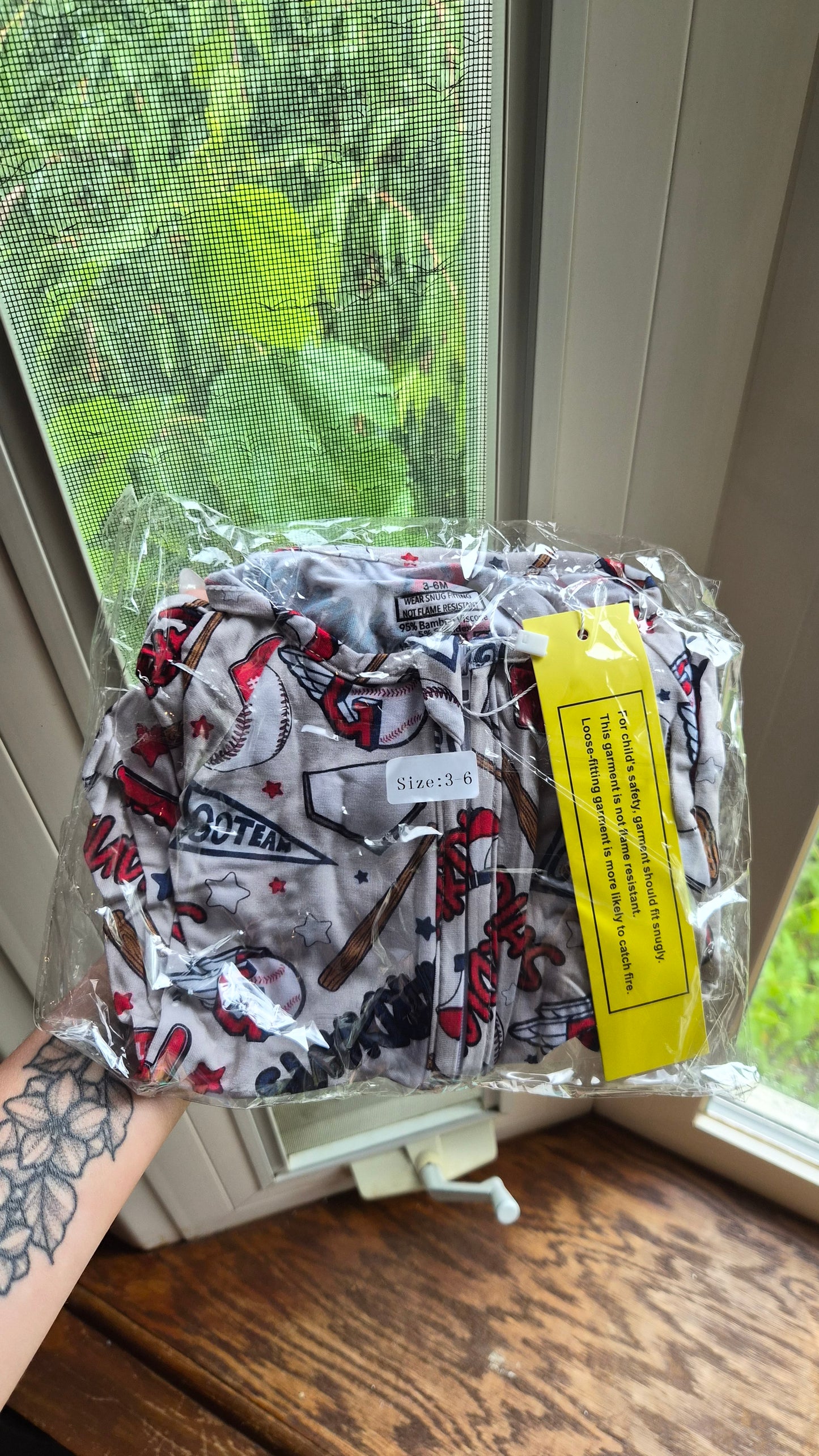 3/6m Guardians Short Sleeve Pajamas