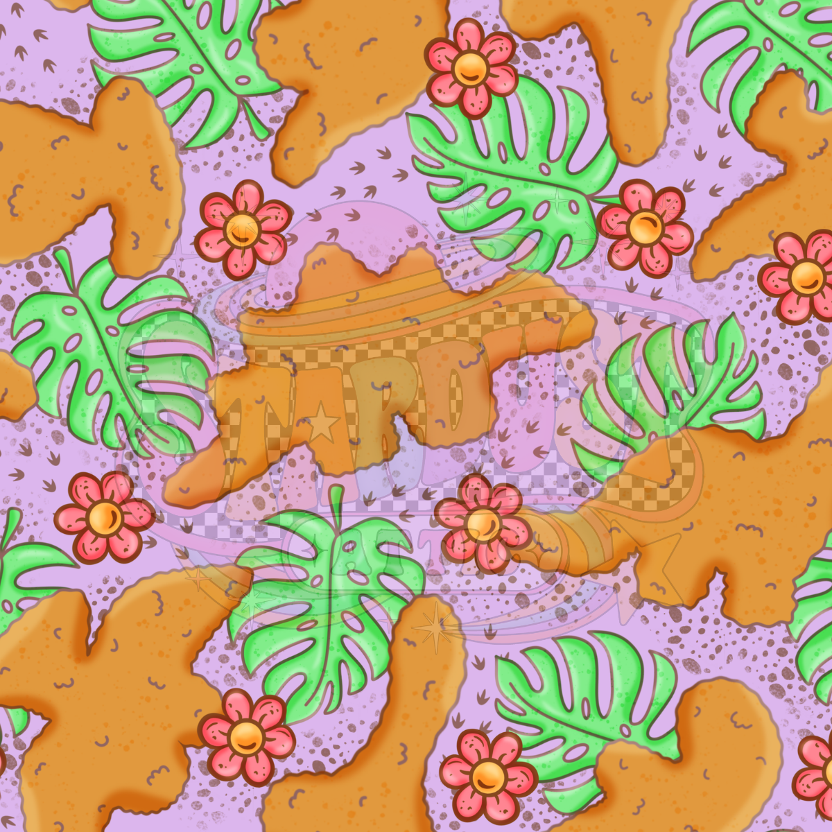 Prehistoric Picnic Bamboo Loungewear