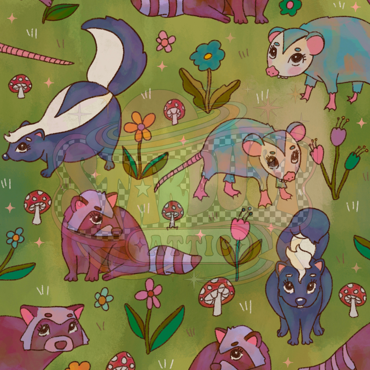 Forest Friends Bamboo Loungewear