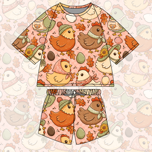 Cozy Cluck Lounge Set