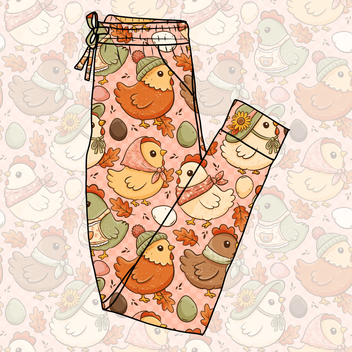 Cozy Cluck Joggers